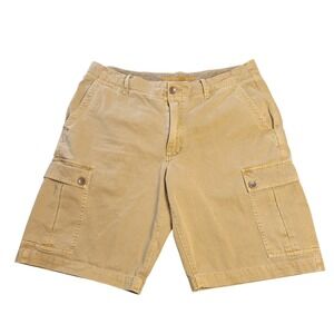 Reyn Spooner Cargo Shorts Mens 34 Casual Outdoor Khaki Cotton Durable Functional